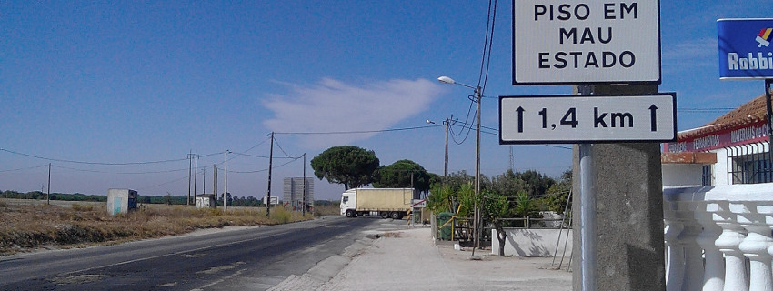 A falta de vergonha e a Estrada Nacional 4